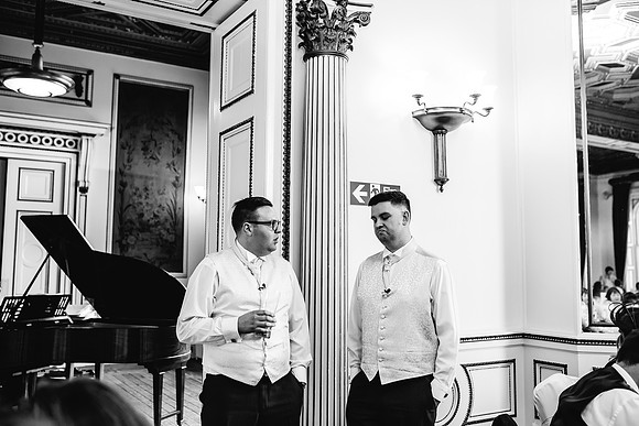 Keele Hall Wedding Photography - Katie & Simon-488