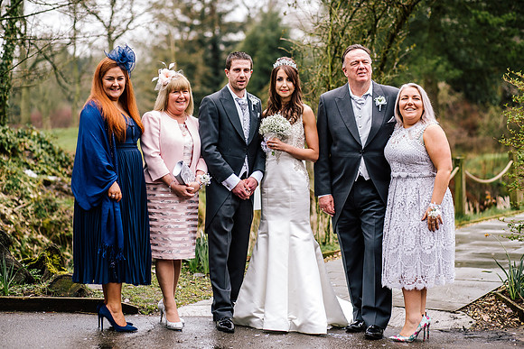 The Oak Tree Of Peover Wedding Photography - Nikki & Tom.-484