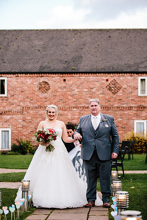 Slaters Country Inn Wedding Photography - Katie & Louis - Staffordshire Wedding Photographer-209