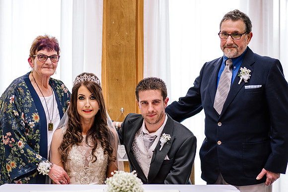 The Oak Tree Of Peover Wedding Photography - Nikki & Tom.-340