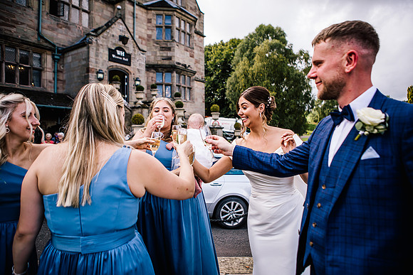 Weston Hall Wedding Photography - Alice & Josh-482