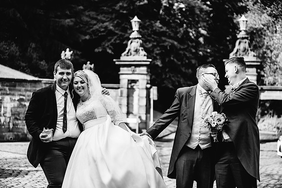 Keele Hall Wedding Photography - Katie & Simon-310