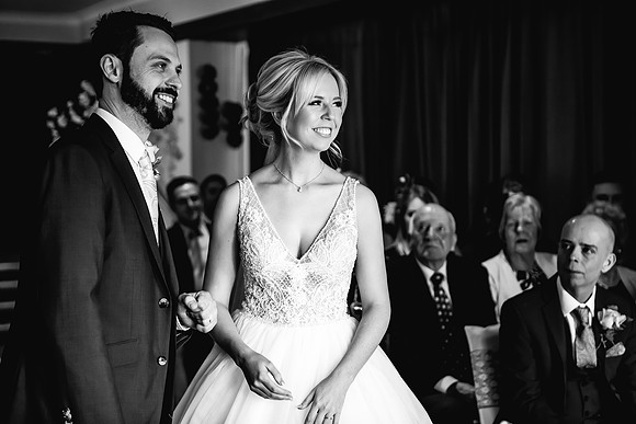 Three Horseshoes Wedding Photography - Staffordshire Weddding Photographer - Laura & Louis-272