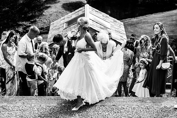 Talhenbont Hall Wedding Photography - Tammy & Lee-426