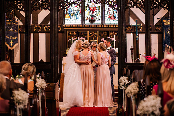 The Oak Tree Of Peover Wedding Photography - Cheshire Wedding Photographer-327