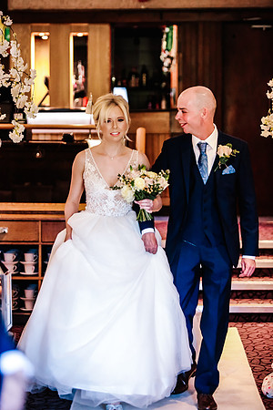 Three Horseshoes Wedding Photography - Staffordshire Weddding Photographer - Laura & Louis-249