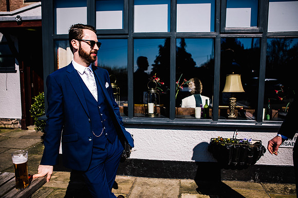 Three Horseshoes Wedding Photography - Staffordshire Weddding Photographer - Laura & Louis-223