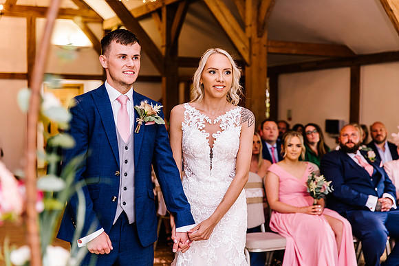 Sandhole Oak Barn Wedding Photography - Caitlin & Shane-314