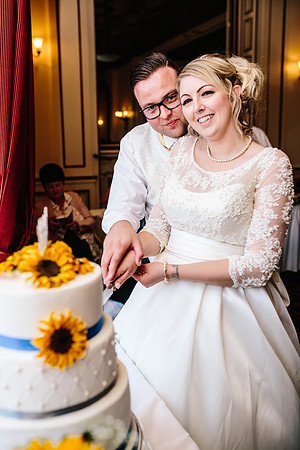 Keele Hall Wedding Photography - Katie & Simon-537