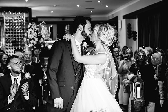 Three Horseshoes Wedding Photography - Staffordshire Weddding Photographer - Laura & Louis-274