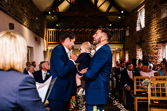The Ashes Barns Wedding - Emma & Alistair-322