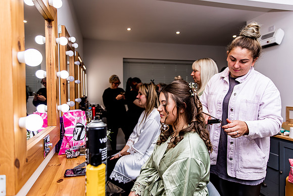 Hanbury Barn Wedding Photography - Laura & Phil-65