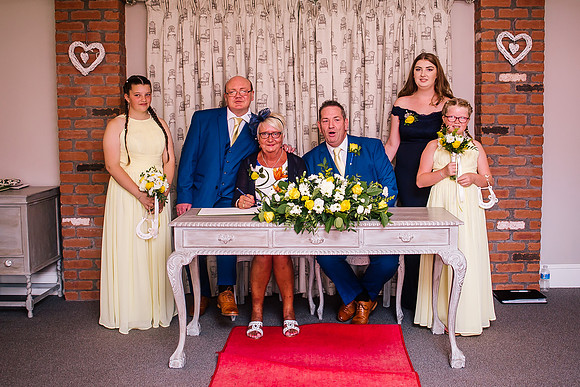 Slaters Country Inn Wedding Photography - Brian & Keith -217