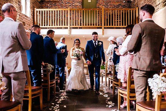 The Ashes Barns Wedding - Emma & Alistair-389