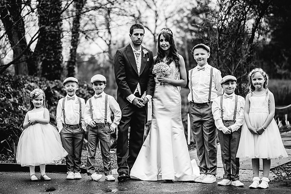 The Oak Tree Of Peover Wedding Photography - Nikki & Tom.-503