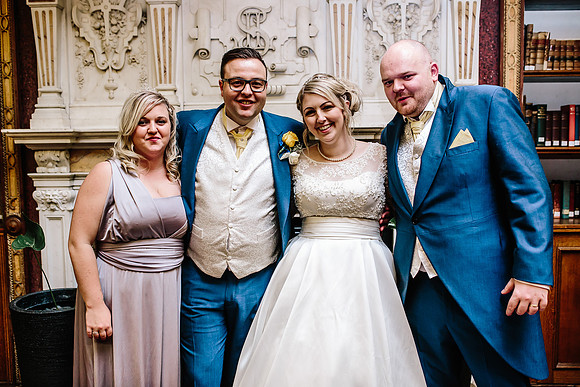 Keele Hall Wedding Photography - Katie & Simon-632