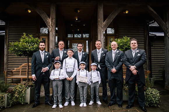 The Oak Tree Of Peover Wedding Photography - Nikki & Tom.-243