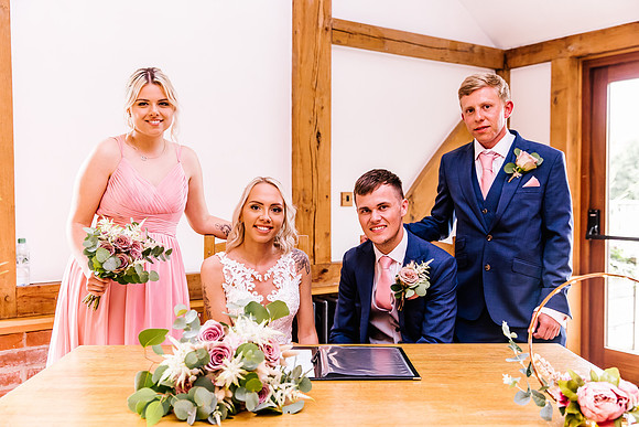Sandhole Oak Barn Wedding Photography - Caitlin & Shane-384