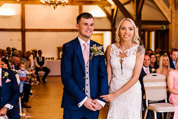 Sandhole Oak Barn Wedding Photography - Caitlin & Shane-326