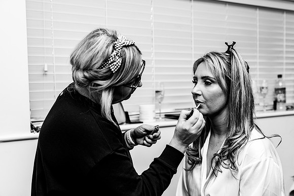 Hanbury Barn Wedding Photography - Laura & Phil-98