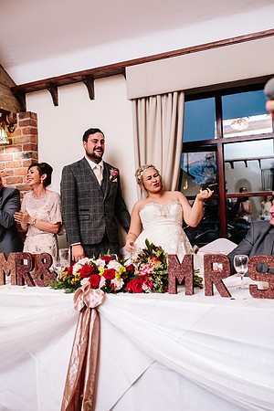 Slaters Country Inn Wedding Photography - Katie & Louis - Staffordshire Wedding Photographer-529