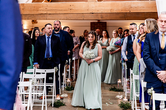 Hanbury Barn Wedding Photography - Laura & Phil-279