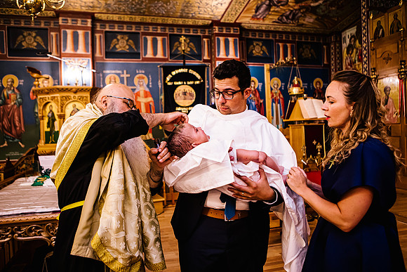 Mario - Greek Orthodox Christening -243