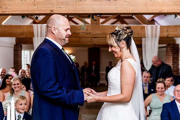 Hanbury Barn Wedding Photography - Laura & Phil-304