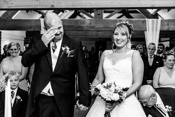 Hanbury Barn Wedding Photography - Laura & Phil-294