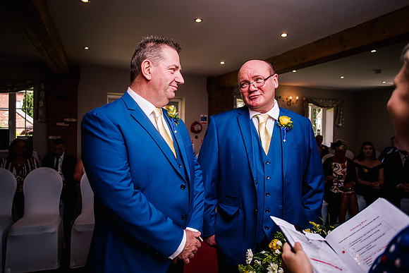 Slaters Country Inn Wedding Photography - Brian & Keith -176