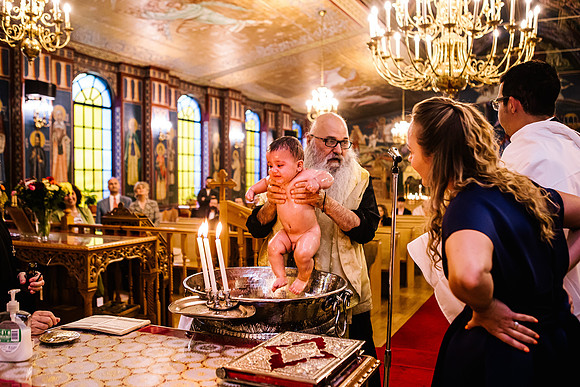 Mario - Greek Orthodox Christening -236