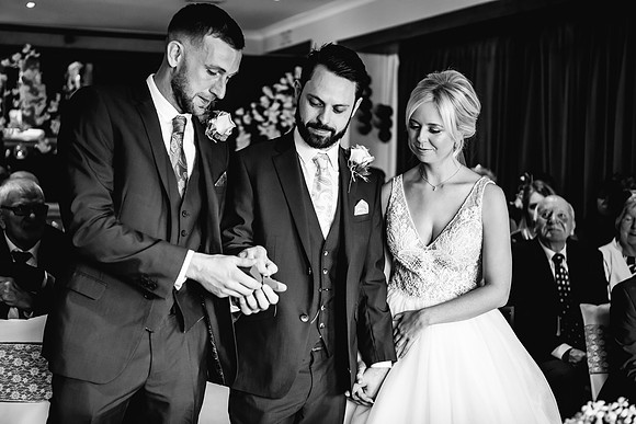 Three Horseshoes Wedding Photography - Staffordshire Weddding Photographer - Laura & Louis-267