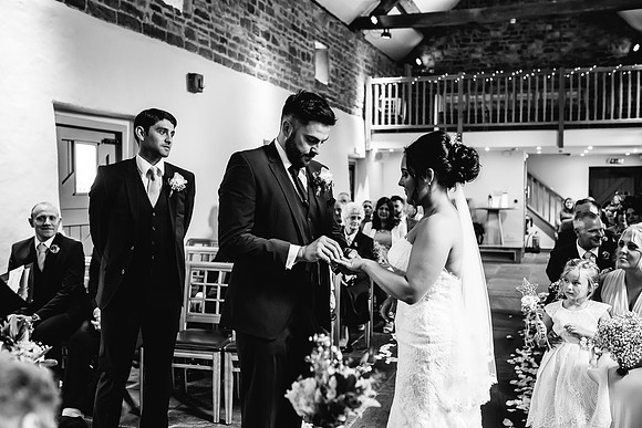 The Ashes Barns Wedding - Emma & Alistair-358