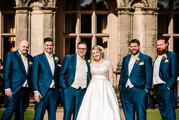Keele Hall Wedding Photography - Katie & Simon-364