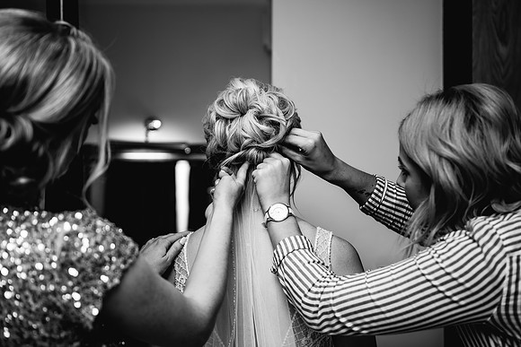 Three Horseshoes Wedding Photography - Staffordshire Weddding Photographer - Laura & Louis-137