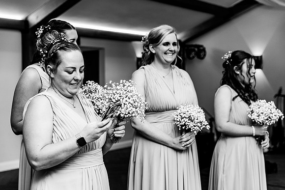 Hanbury Barn Wedding Photography - Laura & Phil-258