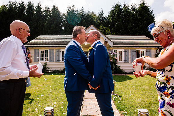 Slaters Country Inn Wedding Photography - Brian & Keith -270