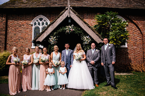 The Oak Tree Of Peover Wedding Photography - Cheshire Wedding Photographer-374