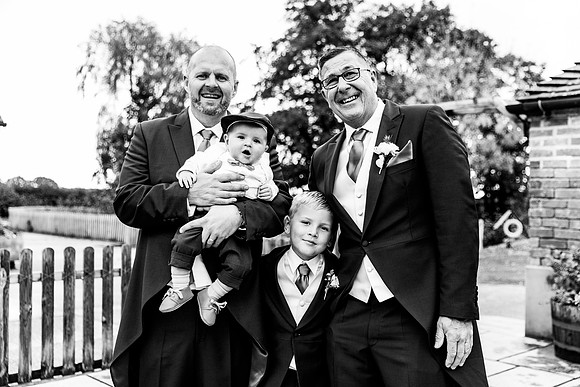 Hanbury Barn Wedding Photography - Laura & Phil-421