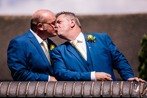 Slaters Country Inn Wedding Photography - Brian & Keith -369