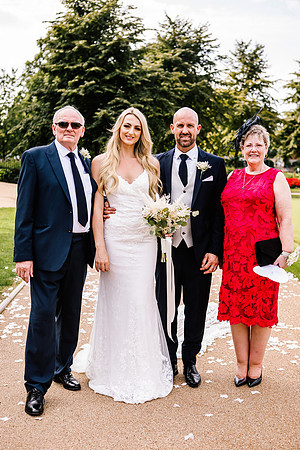 The Post House Stafford Wedding Photography - Vicky & Craig-361