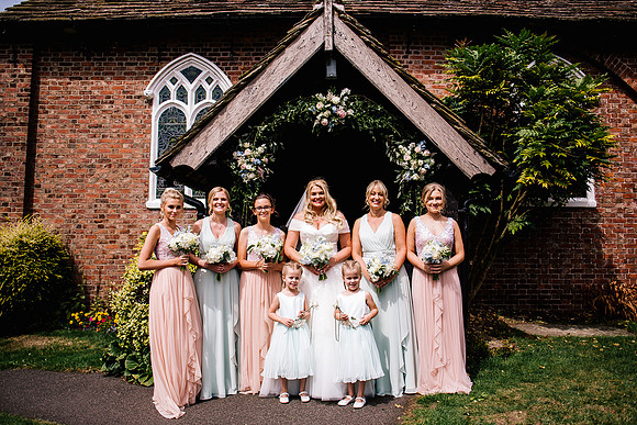 The Oak Tree Of Peover Wedding Photography - Cheshire Wedding Photographer-378