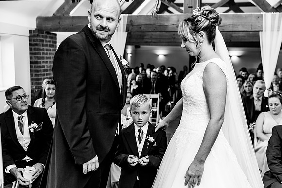 Hanbury Barn Wedding Photography - Laura & Phil-310