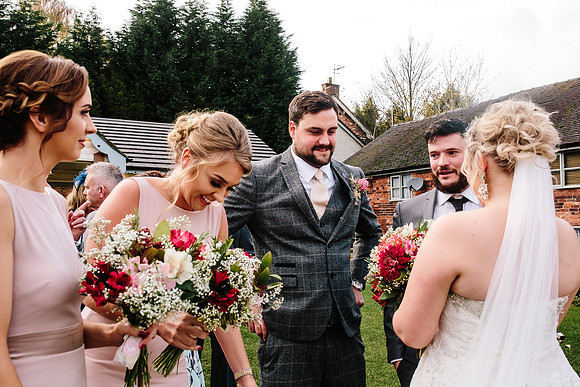 Slaters Country Inn Wedding Photography - Katie & Louis - Staffordshire Wedding Photographer-293