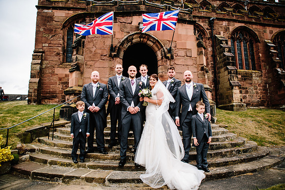 Rachel & Rich - Shropshire Wedding Photography - Market Drayton-414