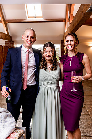 Hanbury Barn Wedding Photography - Laura & Phil-486