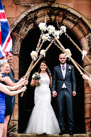 Rachel & Rich - Shropshire Wedding Photography - Market Drayton-387