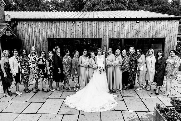 Hanbury Barn Wedding Photography - Laura & Phil-538
