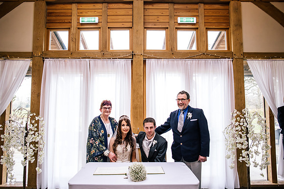 The Oak Tree Of Peover Wedding Photography - Nikki & Tom.-341