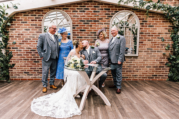 Foxtail Barns Wedding Photography - Kate & Jonathon-353